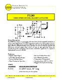 Magnetic Speed Sensor - P1200 Datasheet